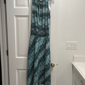 Pretty blue prints.  Worn once